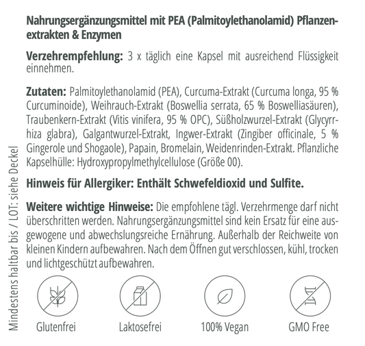 Botanical Essence N°4 | PEA-Bromelain-Weihrauch-Komplex