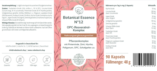 Nutrical Synergie N°7 + Botanical Essence N°12