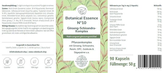 Nutrical Synergie N°2 + Botnaical Essence N°10