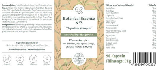 Nutrical Synergie N°5 + Botanical Essence N°7