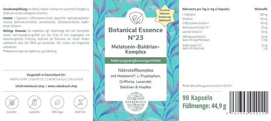 Nutrical Synergie N°1 + Botanical Essence N° 21 + Botanical Essence N°23