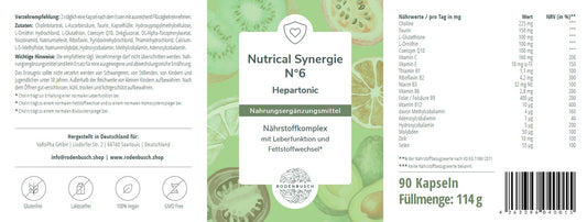 Nutrical Synergie N°6 + Botanical Essence N°9