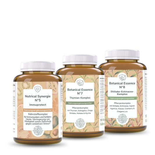 Nutrical Synergie N°5 + Botanical Essence N°7 + Botanical Essence N°8