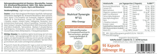 Nutrical Synergie N°11 | Mito Energy