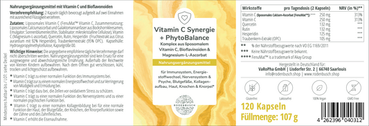 Vitamin C Synergie + PhytoBalance