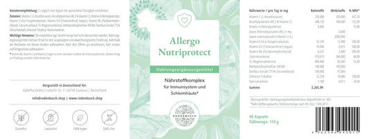 Allergo Nutriprotect + Allergo Plantoprotect