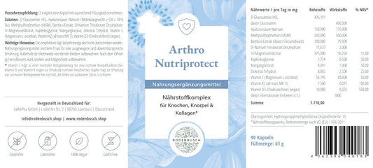 Arthro Nutriprotect + Arthro Plantoprotect + Arthro Planto AKUT
