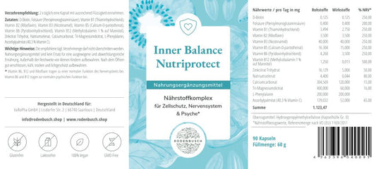 Inner Balance Nutriprotect + Inner Balance Plantoprotect