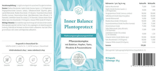 Inner Balance Nutriprotect + Inner Balance Plantoprotect