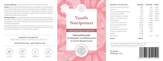 Vasofit Nutriprotect + Vasofit Plantoprotect